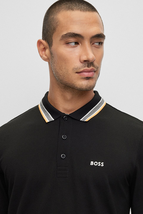 POLO T-SHIRT BOSS - 003 BLACK